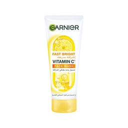 [3061376204239] Garnier Fast Bright Vitamin C Face Wash 100 ml