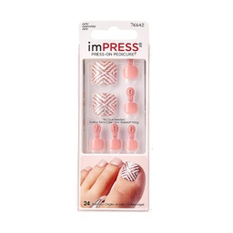 [731509766424] imPRESS Sandy Sh 24 nails BIPT011
