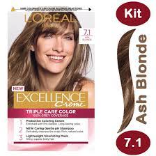 [6222017039154] Loreal Hair Dye Excellence 7.1 Ash Blonde 15% OFF