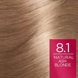 [6222017039185] Loreal Excellence 8.1 Natural Ash Blonde Hair Dye 15% Off