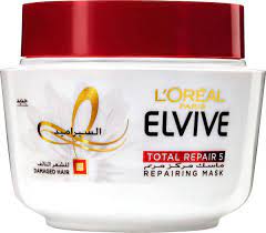 [6222017042376] Loreal Elvive Total Repair 5 Repairing Mask 300 ml + 15% Off