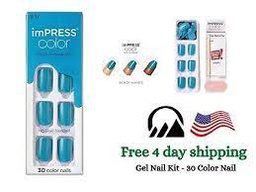 [731509837605] imPRESS color Beach Waves KIMC021C 30 nails