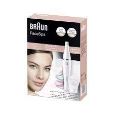 [4210201152781] Braun Facial Epilator with Facial Cleansing Brushes, White, 851