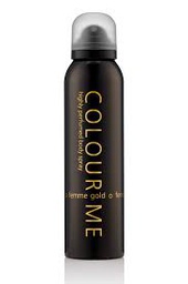 [025929130287] Colour Me Body Spray Gold women 150ml
