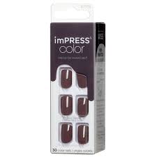 [731509837568] Kiss imPRESS Nails Colour Try Gray KIMC017