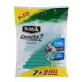 [4891228304102] Schick Exacta 2 Men Sensitive 7+3 Free