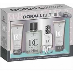 [6291012874718] Dorall Collection DC Marine men 4pc Gift Set 100ml