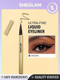 [6958697900537] SHEGLAM  line & define waterproof liquid EYELINER BROWN