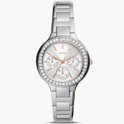 [4064092049459] FOSSIL Weslee Multifunction Stainless Steel Watch BQ3703 Women