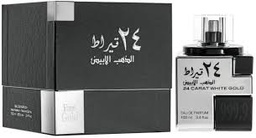 [6291106064001] Lattafa 24 Carat White Gold EDP For Unisex 100 ml
